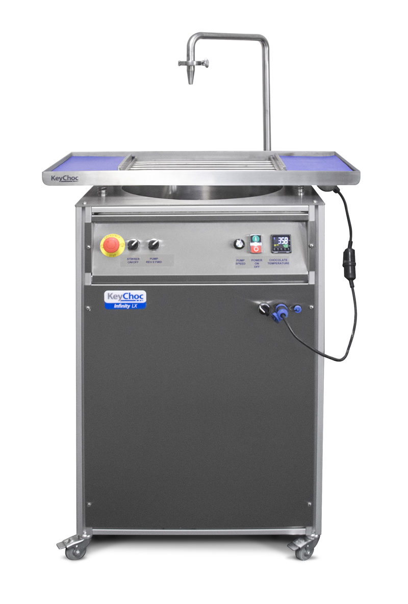 hire packaging machine Tempering Chocolate LX INFINITY KeyChoc Machine