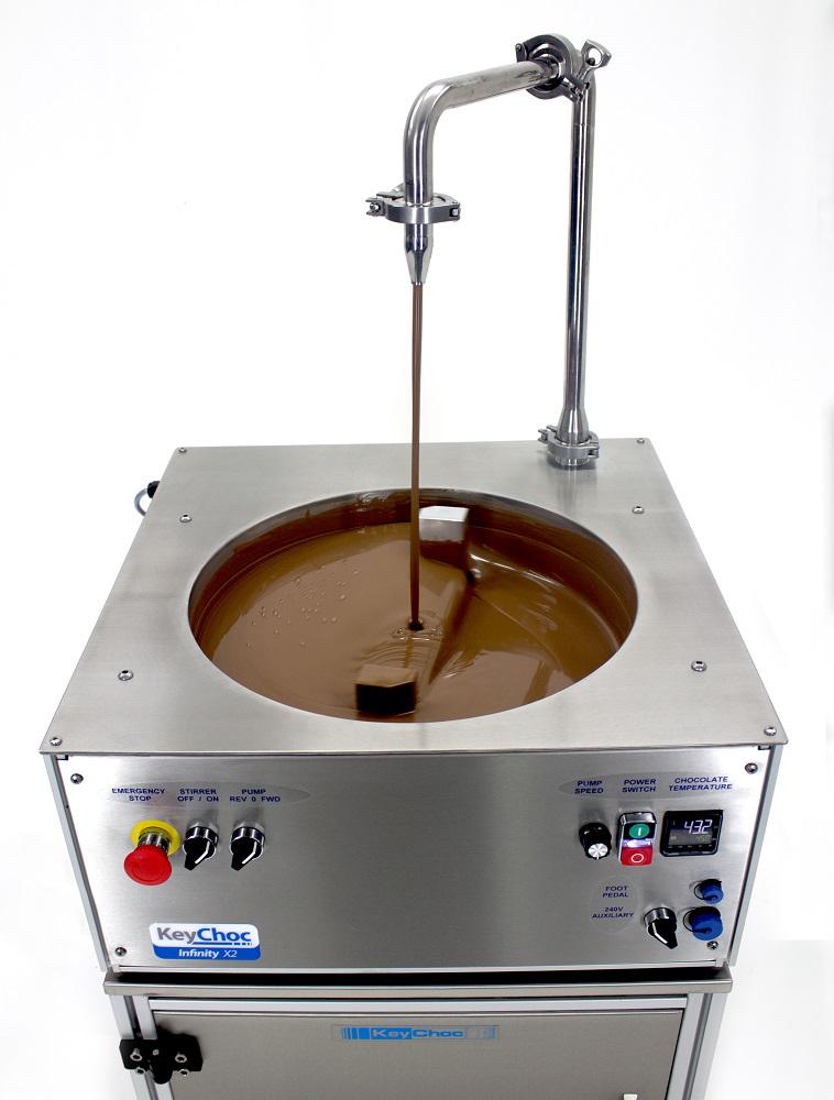 Hasil gambar untuk chocolate moulding machine electronically